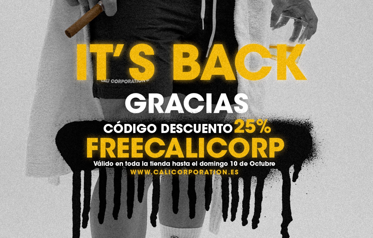 WE'RE BACK