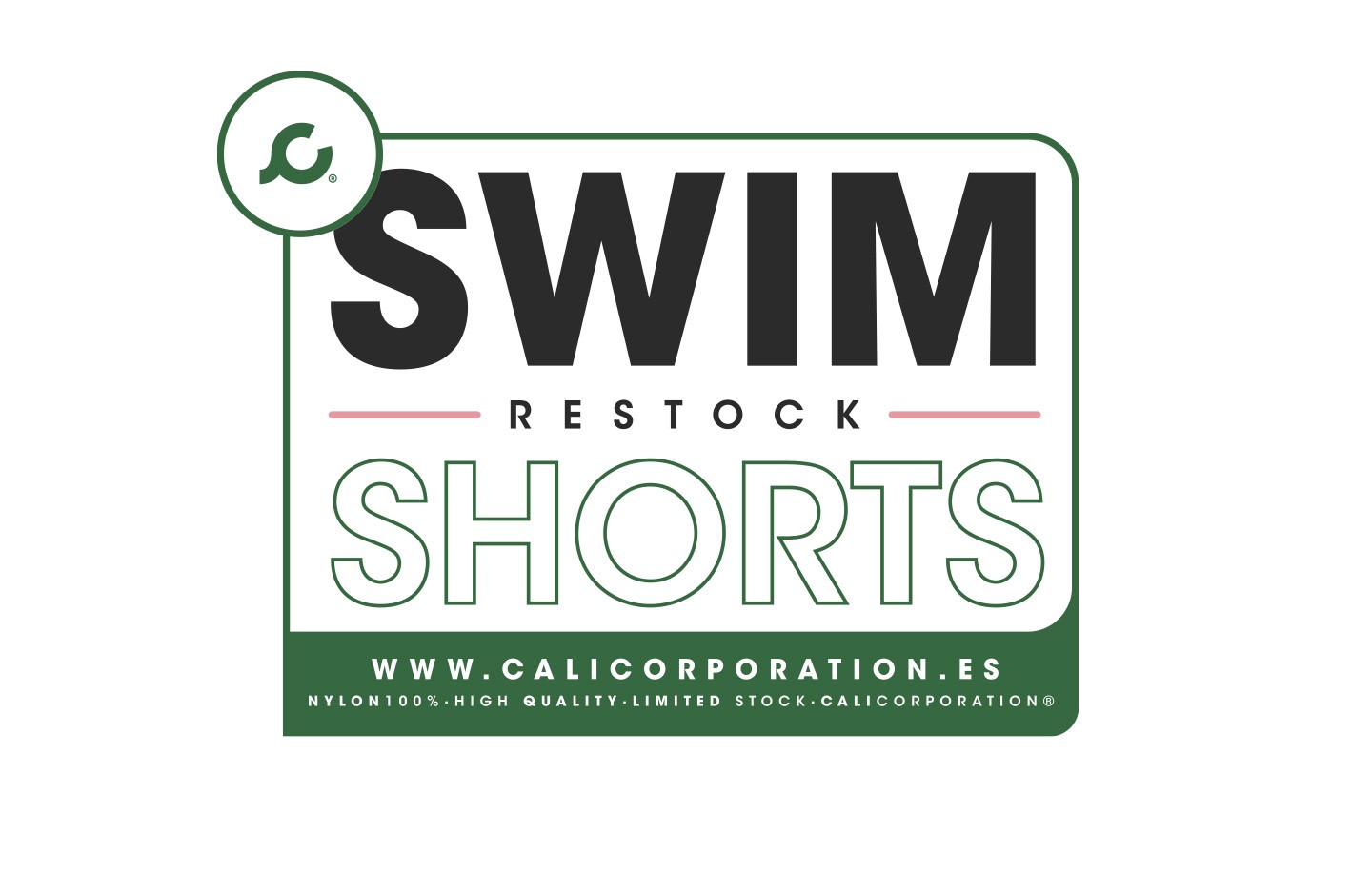 SWIMSHORTS RESTOCK